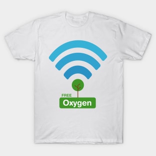 Free Oxygen (No Wifi) T-Shirt